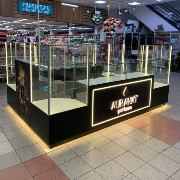 Торговый остров для AURANAT parfume, г.Харьков